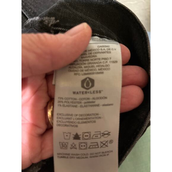 Signature Levi’s men’s slim black jeans size 40 x 30 - Picture 7 of 7